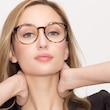 Delaware Tortoise PlasticEyeglass Frames for Women from EyeBuyDirect