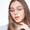 District Matte Pink PlastiqueMontures de lunettes de vue pour Femmes d'EyeBuyDirect