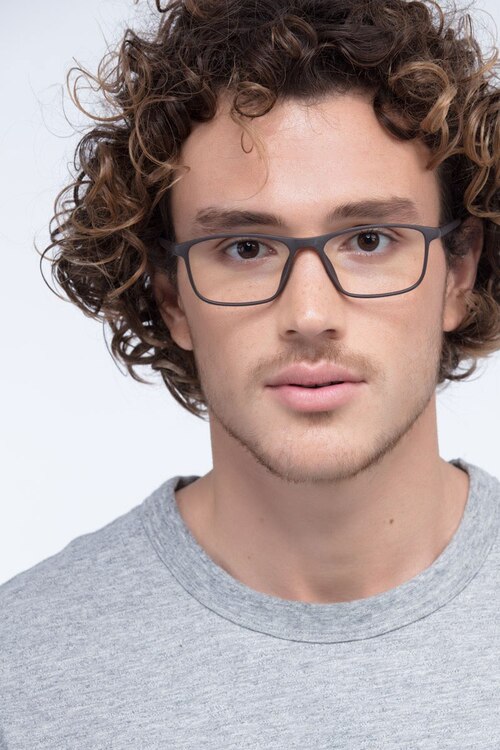 Wyoming Brown PlasticEyeglass Frames for Men from EyeBuyDirect