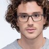 Wyoming Brown PlasticEyeglass Frames for Men from EyeBuyDirect