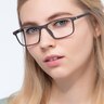 Wyoming Brown PlasticEyeglass Frames for Women from EyeBuyDirect