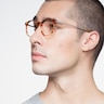 Monday Matte White PlasticEyeglass Frames for Men from EyeBuyDirect