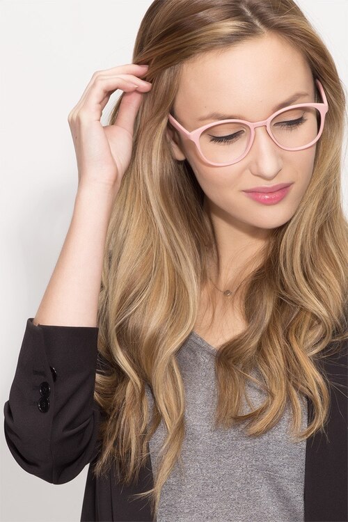 Watermelon Light Pink PlasticEyeglass Frames for Women from EyeBuyDirect
