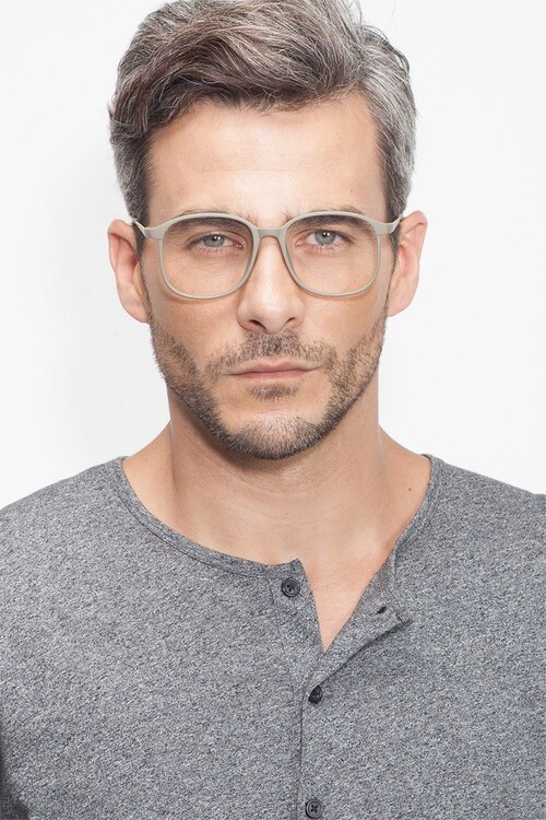 Ithaca Matte Green PlasticEyeglass Frames for Men from EyeBuyDirect