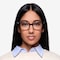 November Brown Clear  Plastique Montures de lunettes de vue pour Femmes d'EyeBuyDirect
