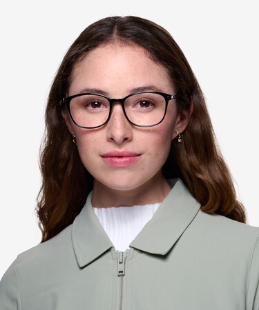 Black Nola -  Lightweight Metal Eyeglasses