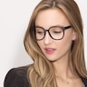 Kilt Matte Coral PlasticEyeglass Frames for Women from EyeBuyDirect