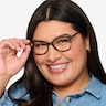 Brick Lane Matte Floral PlasticEyeglass Frames for Men from EyeBuyDirect