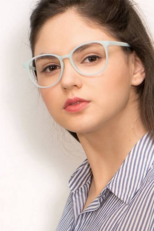 Light Blue Dutchess -  Plastic Eyeglasses