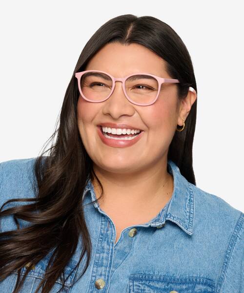 Matte Pink Dutchess -  Plastic Eyeglasses