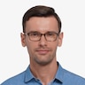 Dreamer Tortoise Acetate-metalEyeglass Frames for Men from EyeBuyDirect