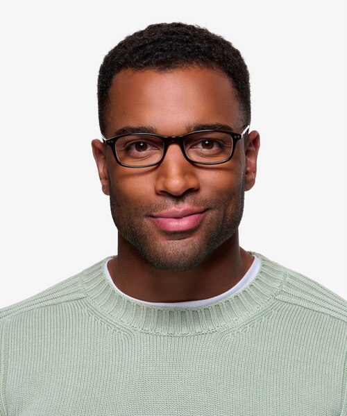 Fallon Brown AcétateMontures de lunettes de vue pour Hommes d'EyeBuyDirect