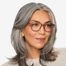 Saint Lou Burgundy PlastiqueMontures de lunettes de vue pour Hommes d'EyeBuyDirect