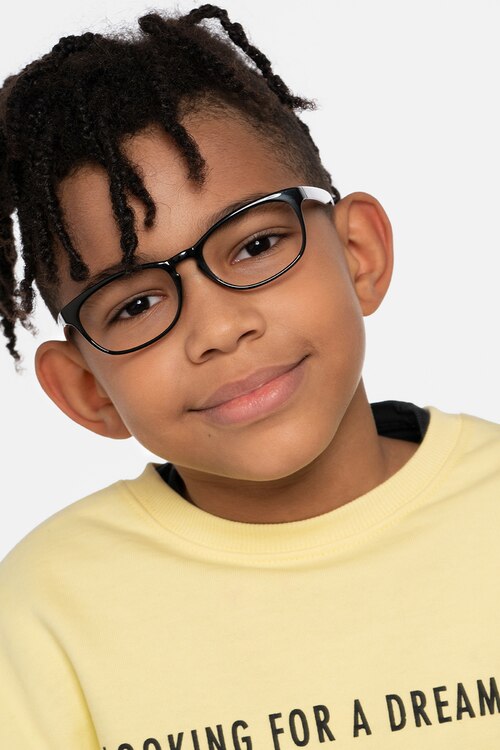 Little Drums Black PlasticEyeglass Frames for Men from EyeBuyDirect