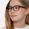 Little Drums Black PlasticEyeglass Frames for Women from EyeBuyDirect