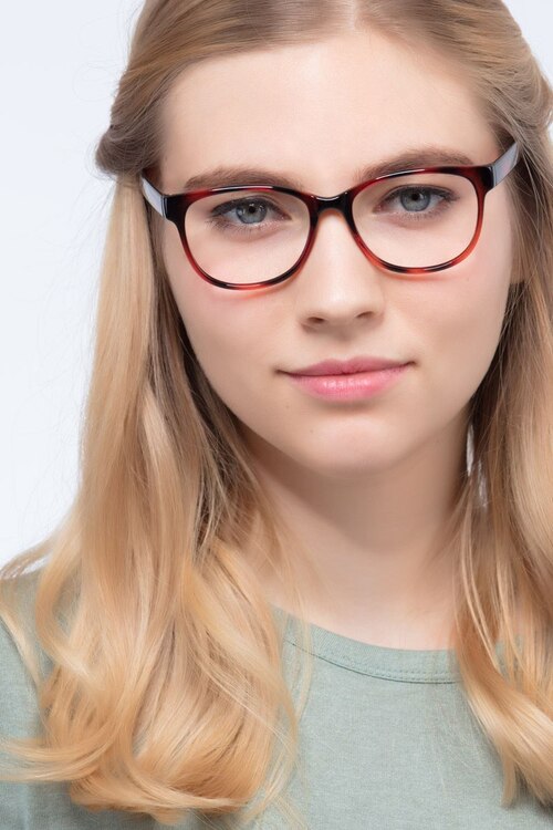 Little Warren Tortoise PlasticEyeglass Frames for Women from EyeBuyDirect