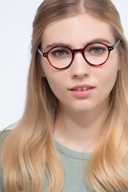 Little Mellow Tortoise PlasticEyeglass Frames for Women from EyeBuyDirect