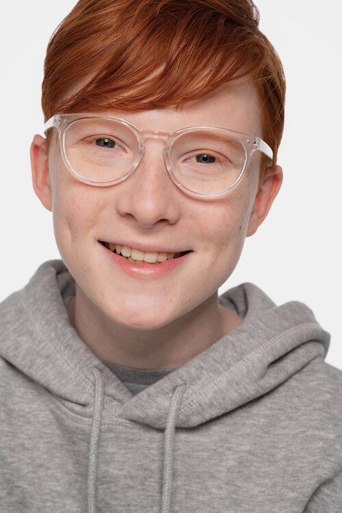 Little Morning Clear PlasticEyeglass Frames for Men from EyeBuyDirect