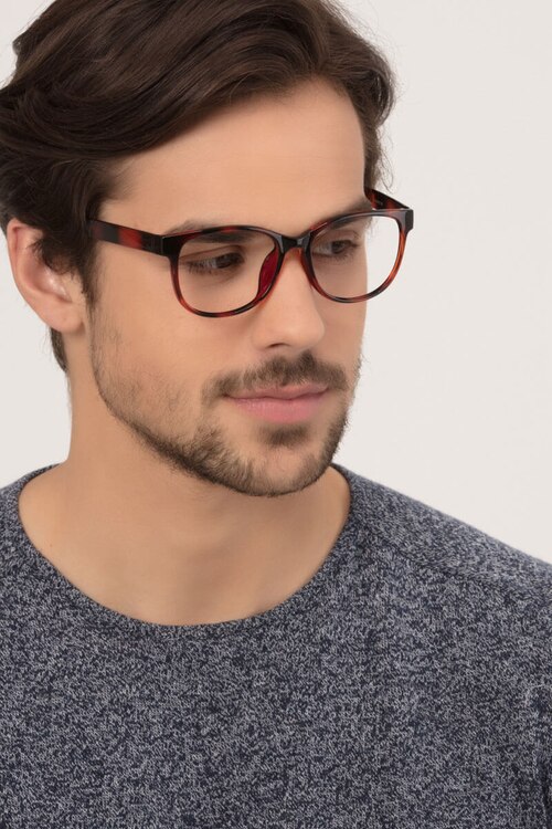 Warren Brown PlasticEyeglass Frames for Men from EyeBuyDirect