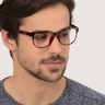 Warren Brown PlasticEyeglass Frames for Men from EyeBuyDirect