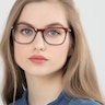 Rooibos Brown AcetateEyeglass Frames for Women from EyeBuyDirect