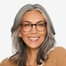 Sequence Charred Quartz AcétateMontures de lunettes de vue pour Femmes d'EyeBuyDirect