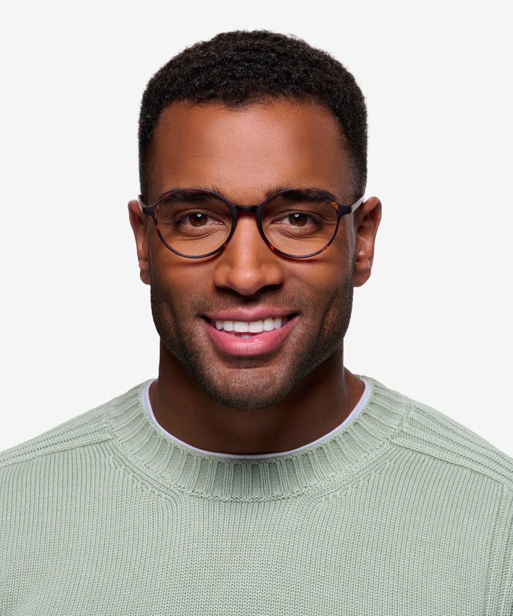 Men's round plastic clearance eyeglass frames