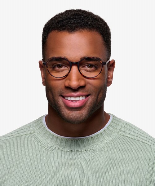 Poetic Matte Tortoise PlastiqueMontures de lunettes de vue pour Hommes d'EyeBuyDirect