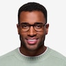 Poetic Matte Tortoise PlastiqueMontures de lunettes de vue pour Hommes d'EyeBuyDirect