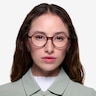 Poetic Matte Tortoise PlastiqueMontures de lunettes de vue pour Femmes d'EyeBuyDirect