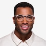 Dialogue Faded Rose PlasticEyeglass Frames for Men from EyeBuyDirect