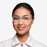 Dialogue Faded Rose PlasticEyeglass Frames for Women from EyeBuyDirect