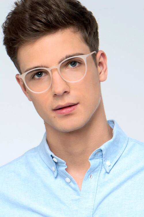 Matte Clear Dialogue -  Plastic Eyeglasses