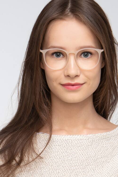 Matte Clear Dialogue -  Plastic Eyeglasses