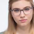 Soul Gray PlasticEyeglass Frames for Women from EyeBuyDirect