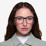 Character Black Tortoise PlastiqueMontures de lunettes de vue pour Femmes d'EyeBuyDirect