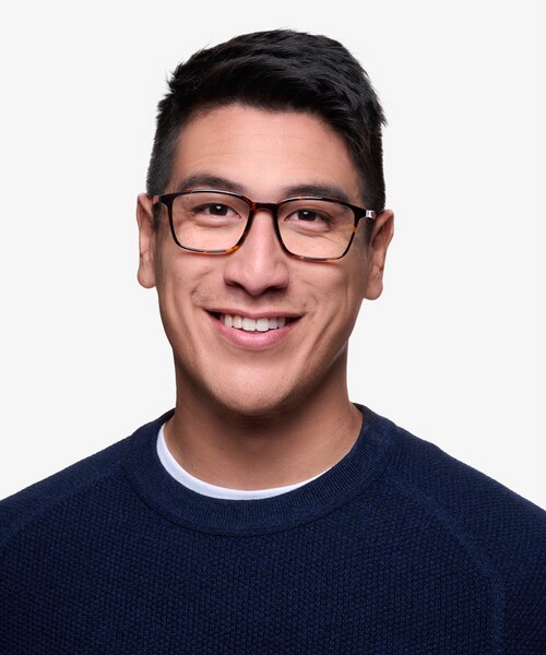 Northern Golden Tortoise PlasticEyeglass Frames for Men from EyeBuyDirect