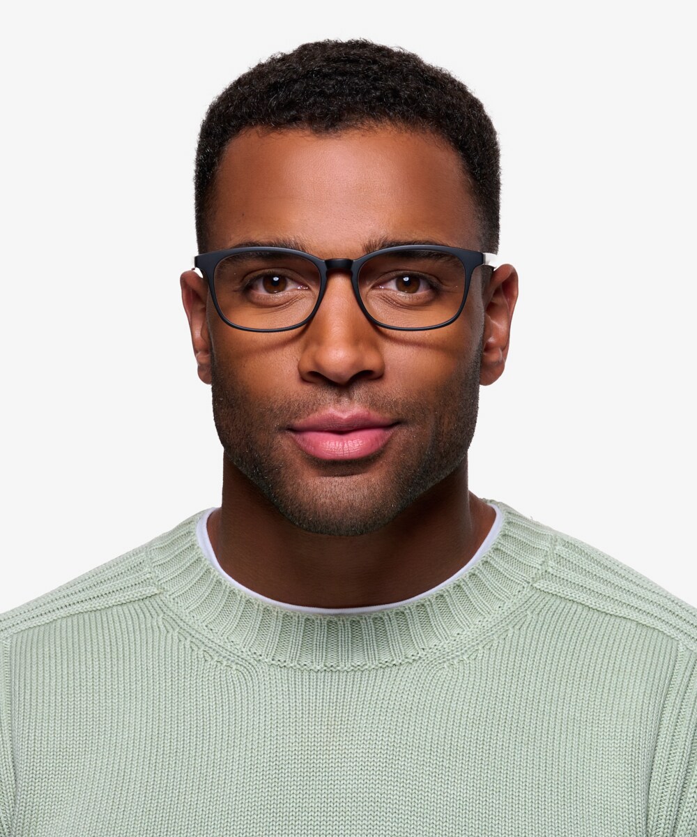 black mens eyeglasses