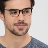 Cheer Black Tortoise PlasticEyeglass Frames for Men from EyeBuyDirect