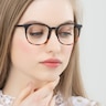 Cheer Black Tortoise PlasticEyeglass Frames for Women from EyeBuyDirect