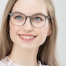 Cheer Matte Ash PlasticEyeglass Frames for Women from EyeBuyDirect