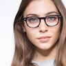 Atomic Matte Black PlasticEyeglass Frames for Women from EyeBuyDirect