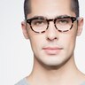 Atomic Gray Floral PlasticEyeglass Frames for Men from EyeBuyDirect
