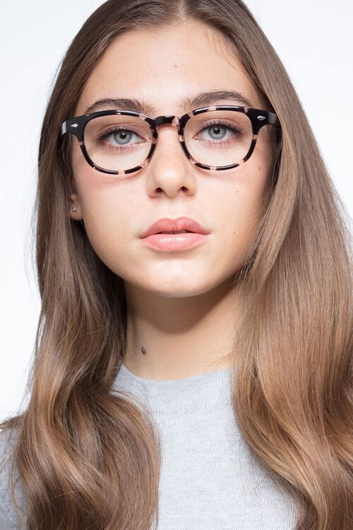 Atomic Gray Floral PlasticEyeglass Frames for Women from EyeBuyDirect