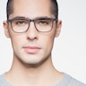 Ghent Matte Black PlasticEyeglass Frames for Men from EyeBuyDirect
