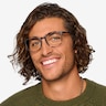 Days Matte Floral PlasticEyeglass Frames for Men from EyeBuyDirect