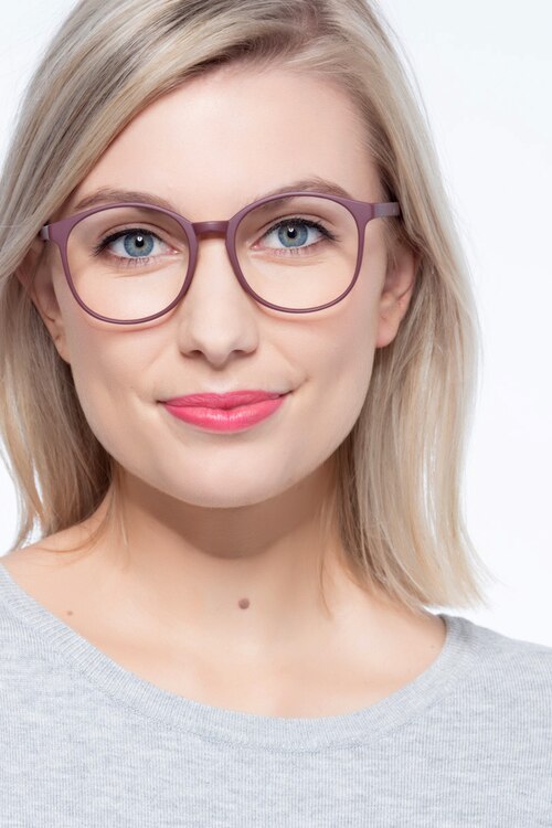 Days Matte Red PlastiqueMontures de lunettes de vue pour Femmes d'EyeBuyDirect
