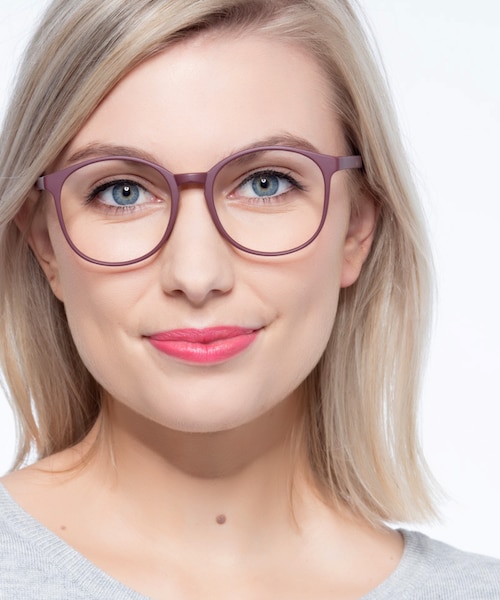 Days Matte Red PlasticEyeglass Frames for Women from EyeBuyDirect