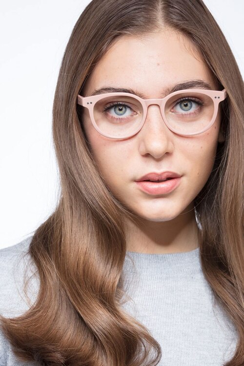 Achiever Rose Pink PlasticEyeglass Frames for Women from EyeBuyDirect