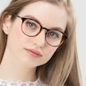 Brace Tortoise PlasticEyeglass Frames for Women from EyeBuyDirect
